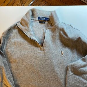 POLO Ralph Lauren Lightweight Half-Zip Sweatshirt Size M